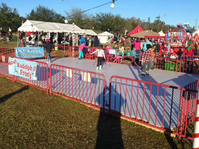 Mobilne lodowisko syntetyczne, mobilne lodowisko ze sztucznym lodem