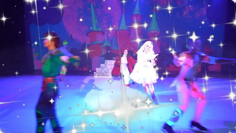 Eventy na lodzie, przedstawienia na syntetycznym lodzie